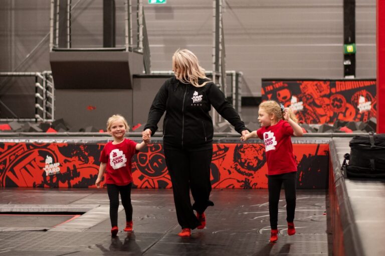 JumpBaby JumpYard Helsingborg hoppa trampolin för små barn