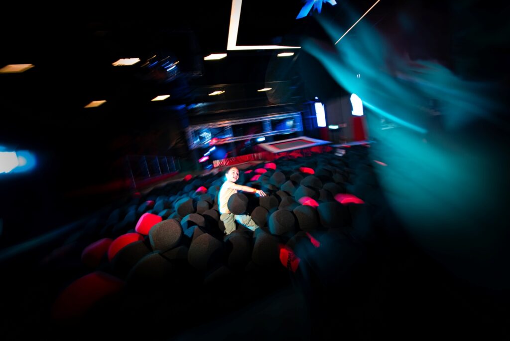 Foam pit JumpYard Täby Arninge