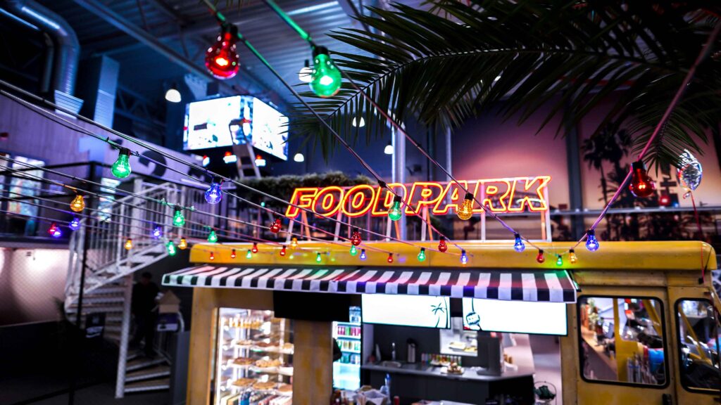 food park restaurang på JumpYard